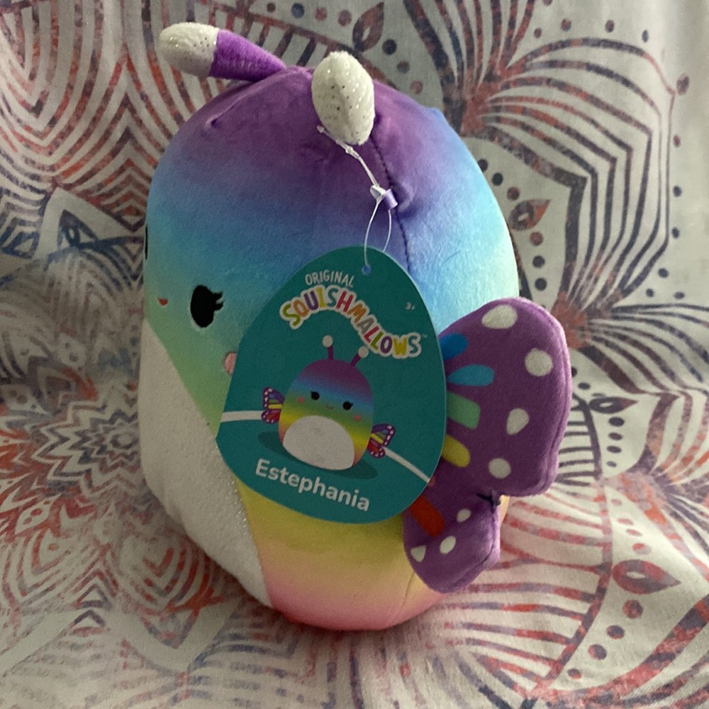Squishmallows estephania butterfly stuffed plush - Picture 3 of 5